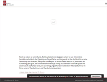 Tablet Screenshot of kanzlei-dr-strutz.de